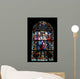 Ornate Stained Glass Window Wall Decal