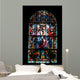 Ornate Stained Glass Window Wall Decal
