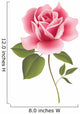 Flower Rose Wall Decal