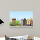 European City Center Metropolitan Wall Decal