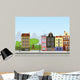 European City Center Metropolitan Wall Decal