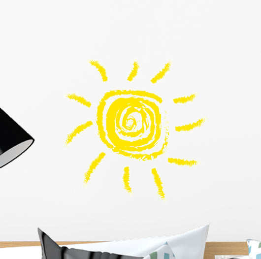 Sun Wall Decal Design 2