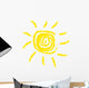 Sun Wall Decal Design 2