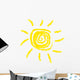 Sun Wall Decal Design 2