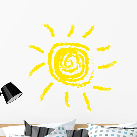 Sun Wall Decal Design 2