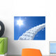 Stairs Sky Clouds Concept Wall Decal Design 1