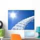 Stairs Sky Clouds Concept Wall Decal Design 1