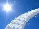 Stairs Sky Clouds Concept Wall Decal Design 1