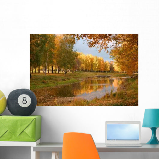 Russian Forest Wall Decal Design 1