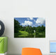 Tempel im Bergpark Wall Decal