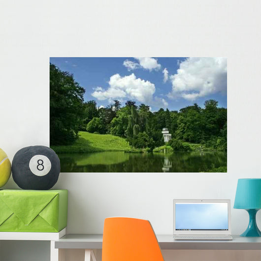 Tempel im Bergpark Wall Decal