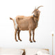 Adult Red Goat Wall Decal