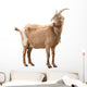 Adult Red Goat Wall Decal