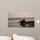Deserted Fishing Boat Wall Decal