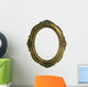 Golden Frame Wall Decal