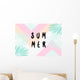 Summer Poster Design Wall Decal