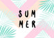 Summer Poster Design Wall Decal