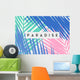 Summer Poster Design Paradise Wall Decal