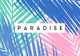 Summer Poster Design Paradise Wall Decal