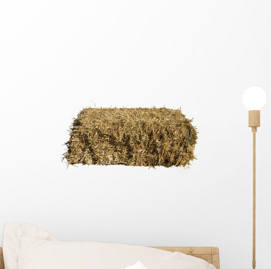 Straw Bale Wall Decal