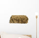 Straw Bale Wall Decal