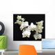 White Orchids Wall Decal