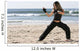 Girl Fighting Wall Decal