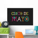 Cinco Mayo Mexican Holiday Wall Decal