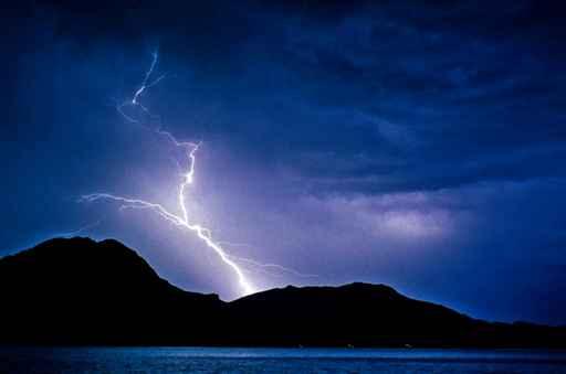 Baja Lightning 2 Wall Decal
