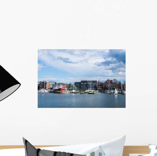 Harbor Area Annapolis Maryland Wall Decal