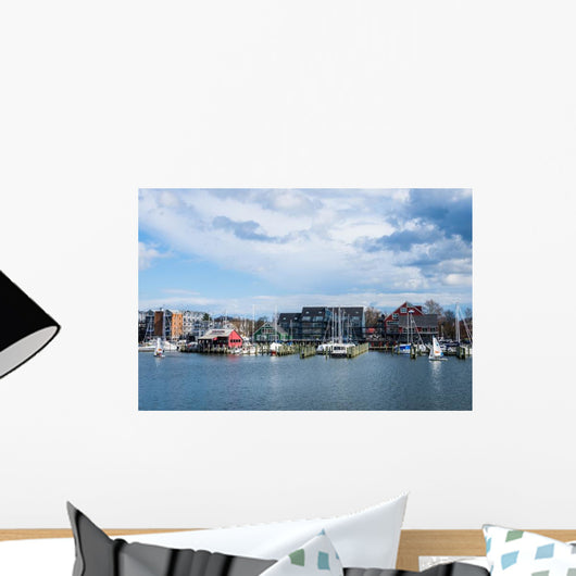 Harbor Area Annapolis Maryland Wall Decal