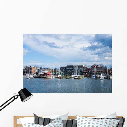 Harbor Area Annapolis Maryland Wall Decal