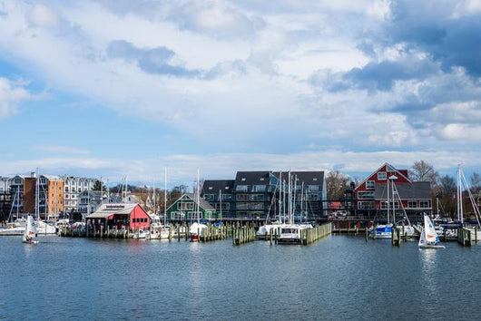 Harbor Area Annapolis Maryland Wall Decal