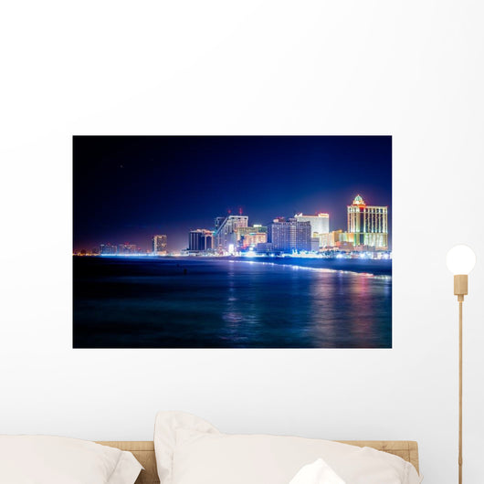 Skyline Atlantic City New Wall Decal