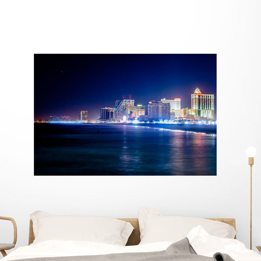 Skyline Atlantic City New Wall Decal