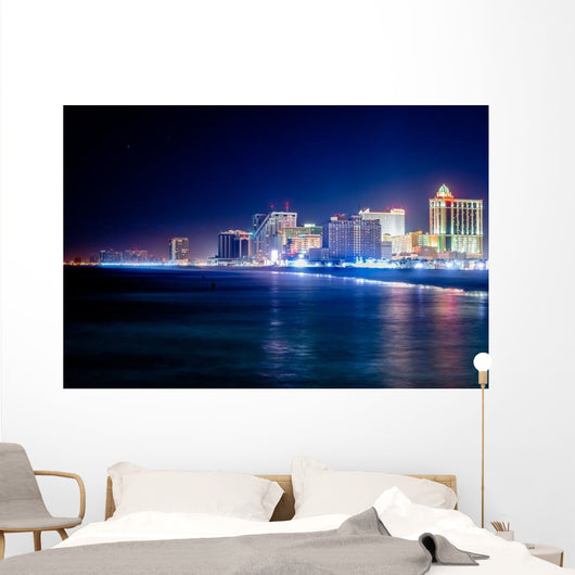 Skyline Atlantic City New Wall Decal