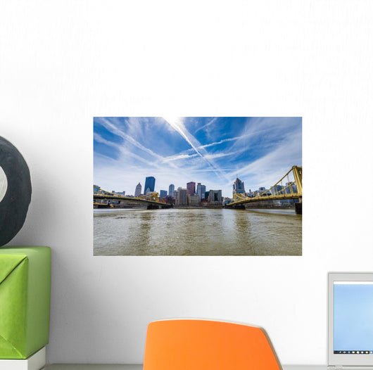 Skyline Pittsburgh Pennsylvania from Wall Decal