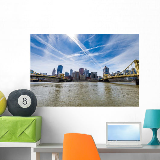 Skyline Pittsburgh Pennsylvania from Wall Decal