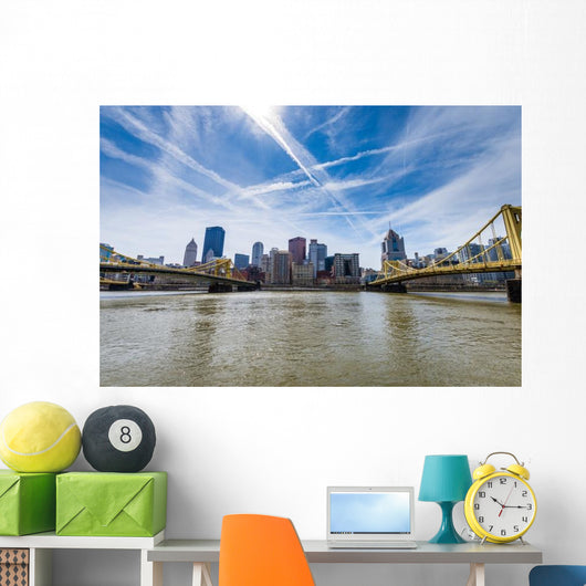 Skyline Pittsburgh Pennsylvania from Wall Decal