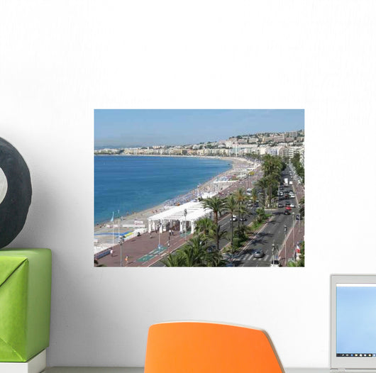 Promenade Des Anglaise Nice Wall Decal Design 3