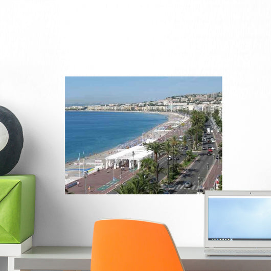 Promenade Des Anglaise Nice Wall Decal Design 3