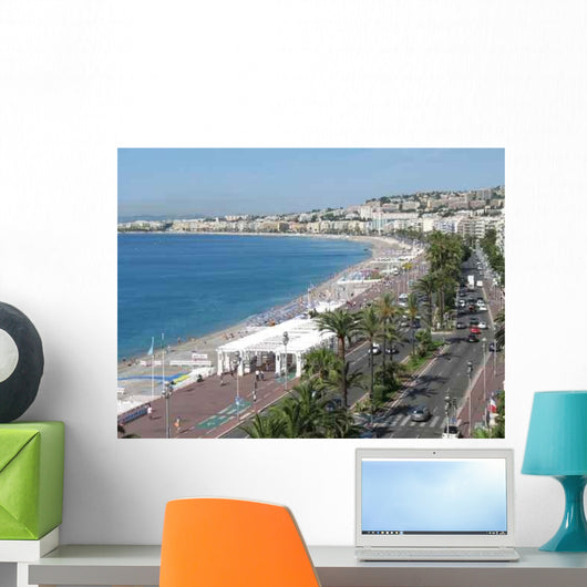 Promenade Des Anglaise Nice Wall Decal Design 3