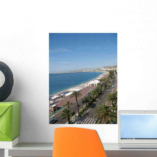 Promenade Des Anglaise Nice Wall Decal Design 2