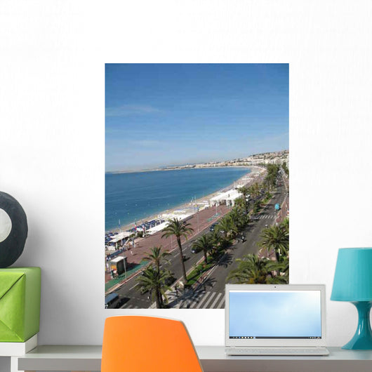 Promenade Des Anglaise Nice Wall Decal Design 2