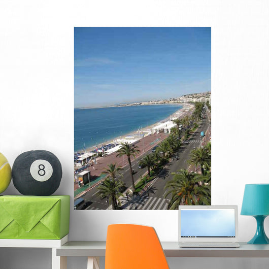 Promenade Des Anglaise Nice Wall Decal Design 2