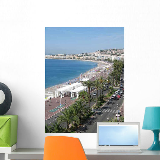 Promenade Des Anglaise Nice Wall Decal Design 1