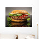 Hamburger Bagel Wall Decal