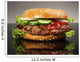 Hamburger Bagel Wall Decal