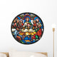 Last Supper Window Wall Decal