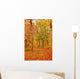 Fall Forest Road Wall Decal